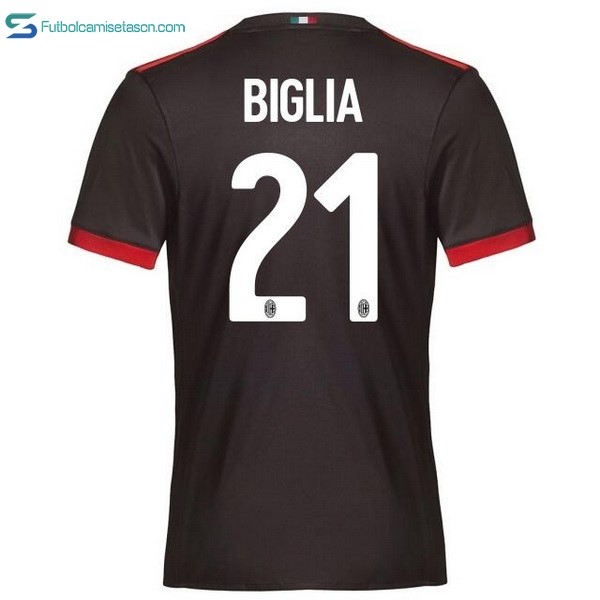 Camiseta Milan 3ª Biglia 2017/18